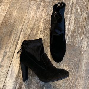 Black Size8 High Heel Bootie Shoes
